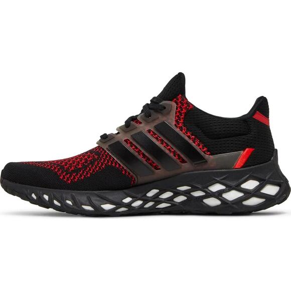 Adidas Ultraboost Web Alphaskin Black/Black/Vivid Red Men\'s 8 , Women\'s 9 M main image 5